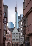 frankfurt to travel tourism historic centre am main stock photo