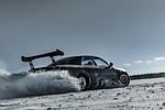 drift speed transport nature snow spoiler car wallpapers stock photo