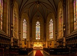church cathedral altar dom olomouc czech republic moravia stock photo
