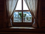 window building hut nature rustic wood stock photo