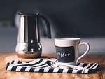 coffee cup mug caffeine hot break morning cafe stock photo