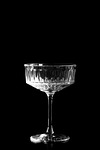 glass drink stemware crystalware beverage background isolated on stock photo