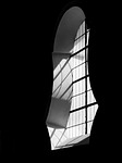 window church structure abstract shape sunshine incidence of stock photo