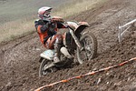 enduro off-road motorcycle rider run competition sports terrain stock photo